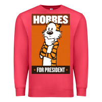 Cardinal hobbes for president Premium Sweatshirt - linhVisuals