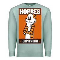 Seafoam hobbes for president Premium Sweatshirt - linhVisuals