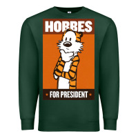 Sports Green hobbes for president Premium Sweatshirt - linhVisuals