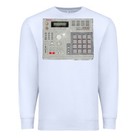 White akai mpc2000 Premium Sweatshirt - linhVisuals