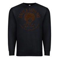 Black angela davis day 70s black rights Premium Sweatshirt - linhVisuals