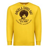 Lemon angela davis day 70s black rights Premium Sweatshirt - linhVisuals