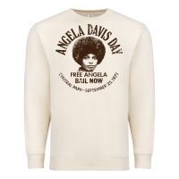 Sandshell angela davis day 70s black rights Premium Sweatshirt - linhVisuals