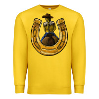 Lemon horseshoe and cowgirl Premium Sweatshirt - JahusDesignShop