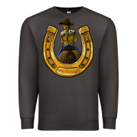 Smoke horseshoe and cowgirl Premium Sweatshirt - JahusDesignShop