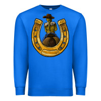 True Royal horseshoe and cowgirl Premium Sweatshirt - JahusDesignShop