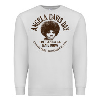 Dove Grey angela davis day 70s black rights Premium Sweatshirt - linhVisuals