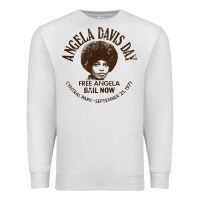 Angela Davis Day 70s Black Rights Premium Sweatshirt | Teevron