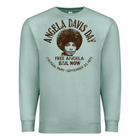Seafoam angela davis day 70s black rights Premium Sweatshirt - linhVisuals