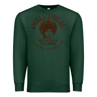 Sports Green angela davis day 70s black rights Premium Sweatshirt - linhVisuals