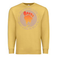 Antique Gold bigfoot t  shirt bigfoot lives design t  shirt Premium Sweatshirt - linhVisuals