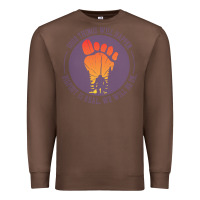 Chestnut bigfoot t  shirt bigfoot lives design t  shirt Premium Sweatshirt - linhVisuals