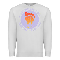 Dove Grey bigfoot t  shirt bigfoot lives design t  shirt Premium Sweatshirt - linhVisuals