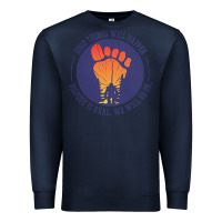 Navy bigfoot t  shirt bigfoot lives design t  shirt Premium Sweatshirt - linhVisuals