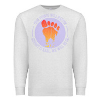 Oatmeal Heather bigfoot t  shirt bigfoot lives design t  shirt Premium Sweatshirt - linhVisuals