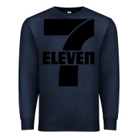 Navy 7 elevenn Premium Sweatshirt - linhVisuals