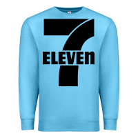 Ocean Blue 7 elevenn Premium Sweatshirt - linhVisuals