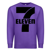 Purple 7 elevenn Premium Sweatshirt - linhVisuals