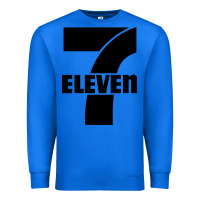 True Royal 7 elevenn Premium Sweatshirt - linhVisuals