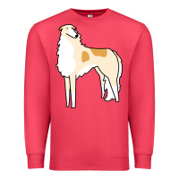Cardinal borzoi Premium Sweatshirt - linhVisuals