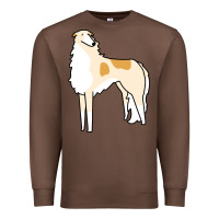Chestnut borzoi Premium Sweatshirt - linhVisuals