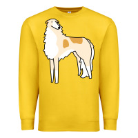 Lemon borzoi Premium Sweatshirt - linhVisuals