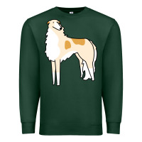 Sports Green borzoi Premium Sweatshirt - linhVisuals