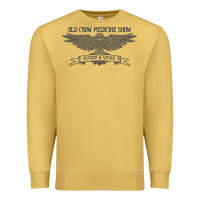 Antique Gold old crow medicine show Premium Sweatshirt - linhVisuals