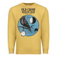 Antique Gold old crow medicine show Premium Sweatshirt - linhVisuals