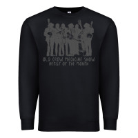 Black old crow medicine show Premium Sweatshirt - linhVisuals