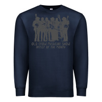 Navy old crow medicine show Premium Sweatshirt - linhVisuals