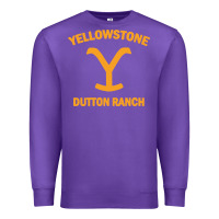 Purple dutton ranch Premium Sweatshirt - linhVisuals