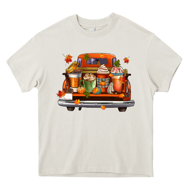 Coffee Cups Truck Heavy Core Tee by CowGirlArtShop | Teevron