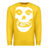 Lemon mens skull Premium Sweatshirt - linhVisuals