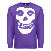 Purple mens skull Premium Sweatshirt - linhVisuals
