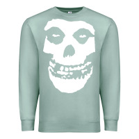 Seafoam mens skull Premium Sweatshirt - linhVisuals