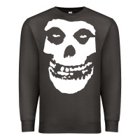 Smoke mens skull Premium Sweatshirt - linhVisuals