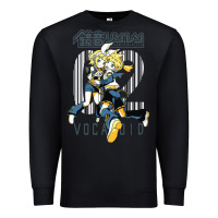 Black kagamine rin len Premium Sweatshirt - linhVisuals