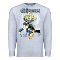 Heather Grey kagamine rin len Premium Sweatshirt - linhVisuals