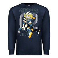 Navy kagamine rin len Premium Sweatshirt - linhVisuals