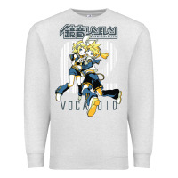 Oatmeal Heather kagamine rin len Premium Sweatshirt - linhVisuals