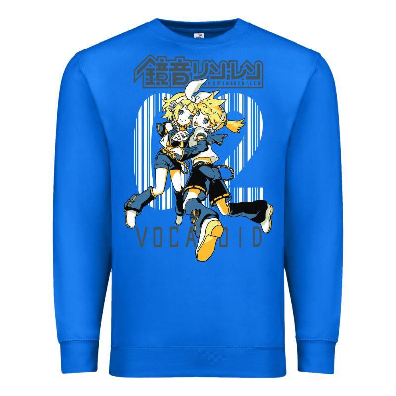 Kagamine Rin Len Premium Sweatshirt by linhVisuals | Teevron