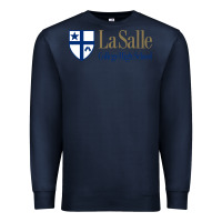 Navy la salle college high school Premium Sweatshirt - linhVisuals