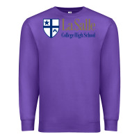 Purple la salle college high school Premium Sweatshirt - linhVisuals
