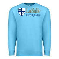Ocean Blue la salle college high school Premium Sweatshirt - linhVisuals