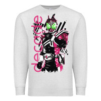 Oatmeal Heather kamen rider decade Premium Sweatshirt - linhVisuals