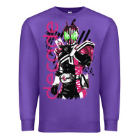 Purple kamen rider decade Premium Sweatshirt - linhVisuals