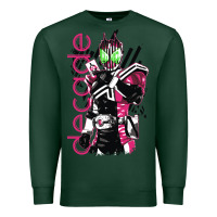 Sports Green kamen rider decade Premium Sweatshirt - linhVisuals