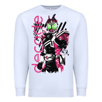 White kamen rider decade Premium Sweatshirt - linhVisuals