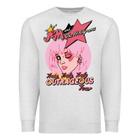 Oatmeal Heather jem outrageous tour 1987 2 Premium Sweatshirt - linhVisuals
